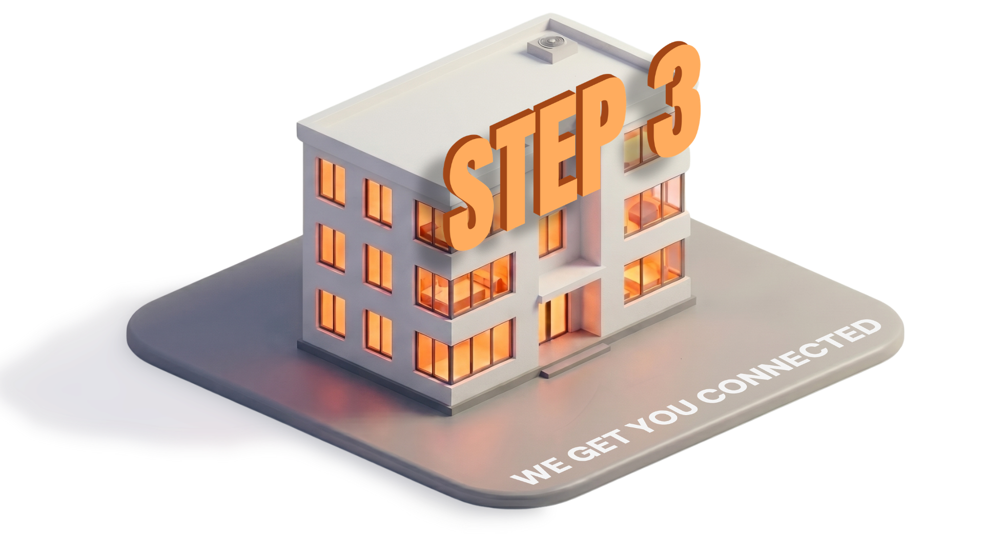 Step 3 — We get you connected